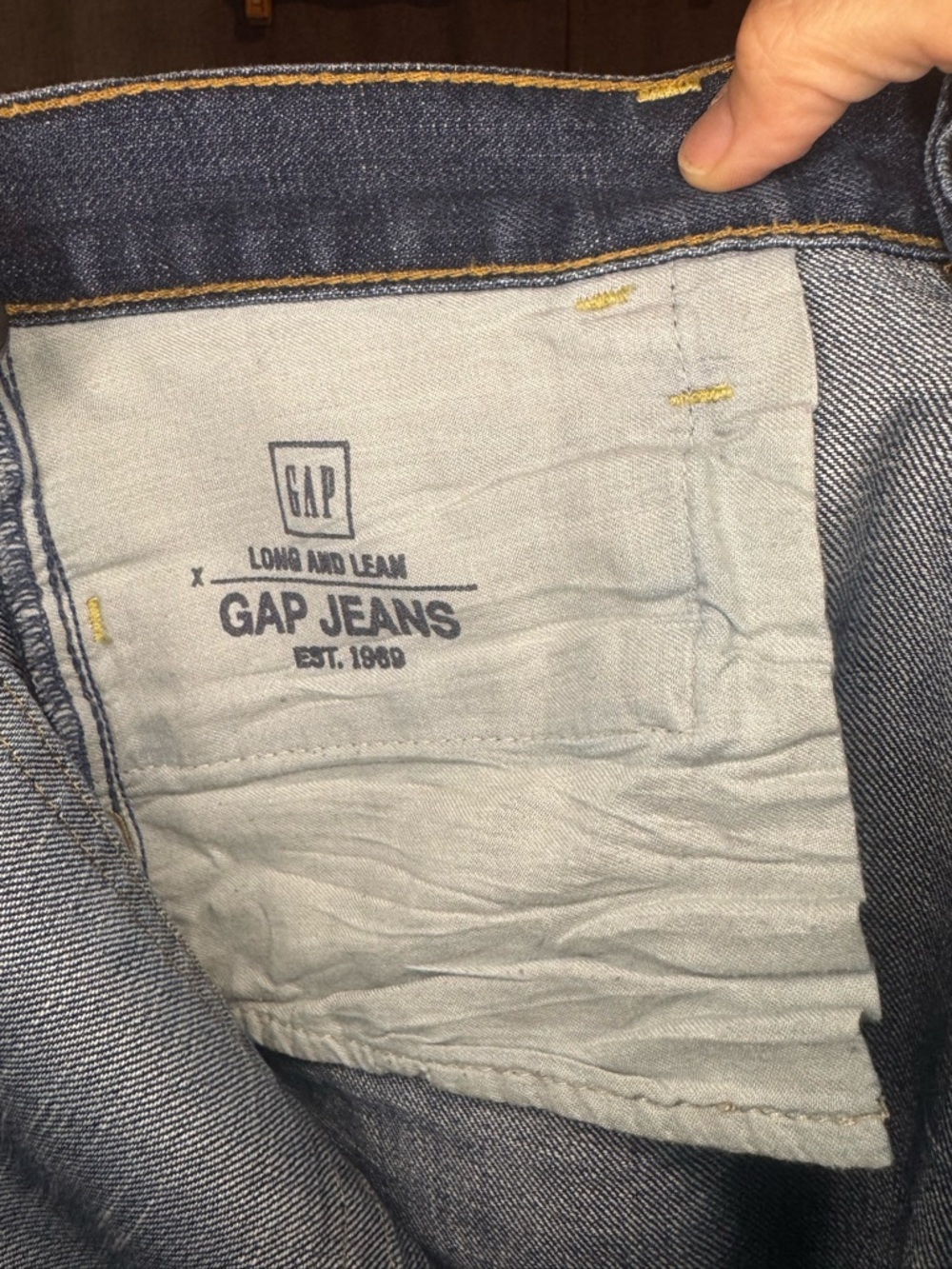 Gap Long & Lean Y2K Bootcut Flare Jeans Medium Wash Size 6 - Picture 6 of 9